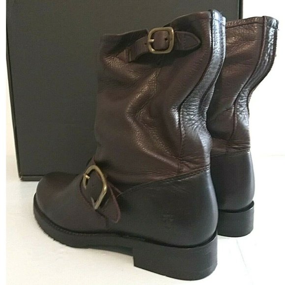 Frye Women's Veronica Short Leather Boots - Picture 7 of 8